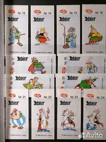 Наклейки 90х. Астерикс (Оригинал)