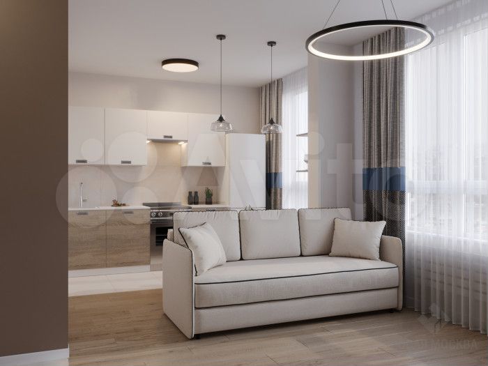 2-к. квартира, 47,1 м², 2/19 эт.