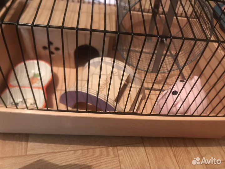Клетка для маленького хомячка