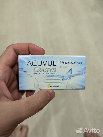 Линзы контактные acuvue oasys двухнедельные