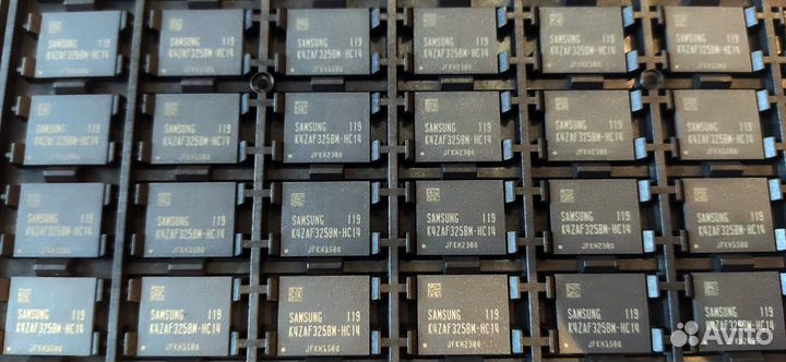Чипы памяти Samsung k4zaf325bm-HC14 gddr6
