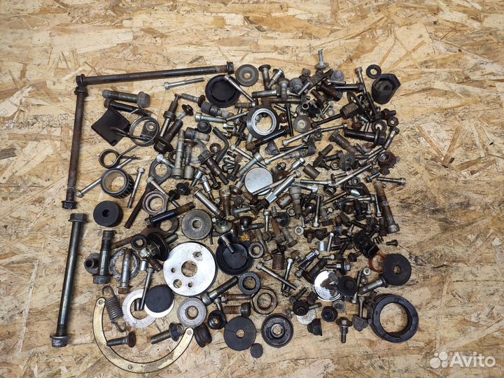 Vn400 vulcan болты гайки шайбы мелочь