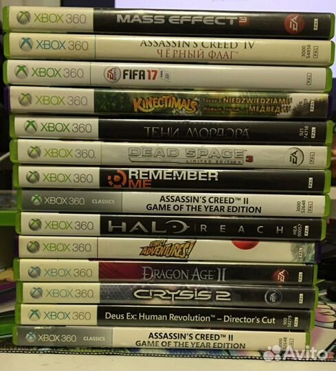 Игры для приставки Xbox 360 лицензия