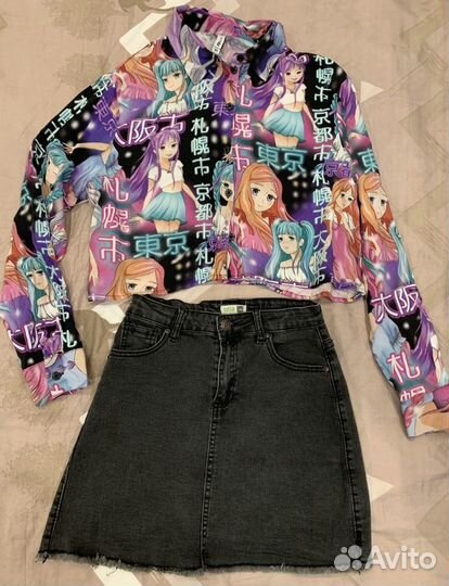 Вещи пакетом для девочки 146