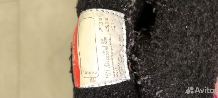 Сноубутсы reima 34размер