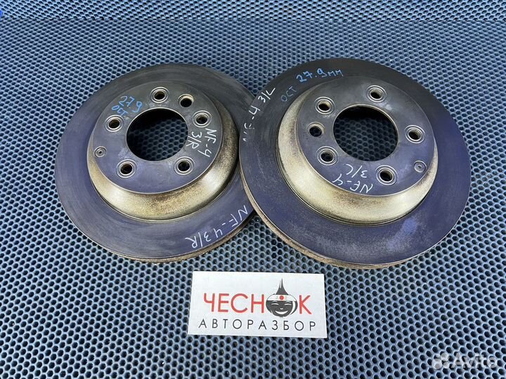 Диски тормозные задний Touareg NF FL оригинал