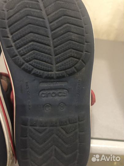 Сандалии crocs c8