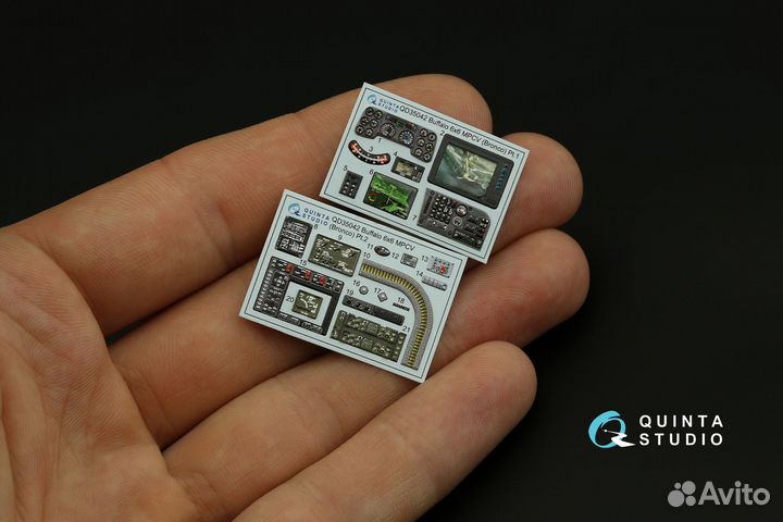 Quinta St. Buffalo 6x6 Mpcv, 3D интерьер, 1/35