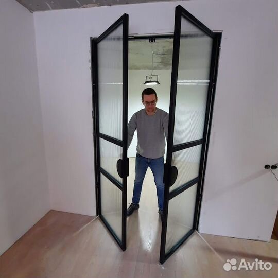 Перегородка лофт раздвижная