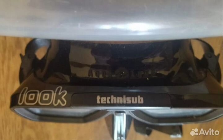 Двухлинзовая маска Technisub Маска Look черный сил