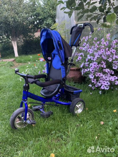 Детский велосипед трость