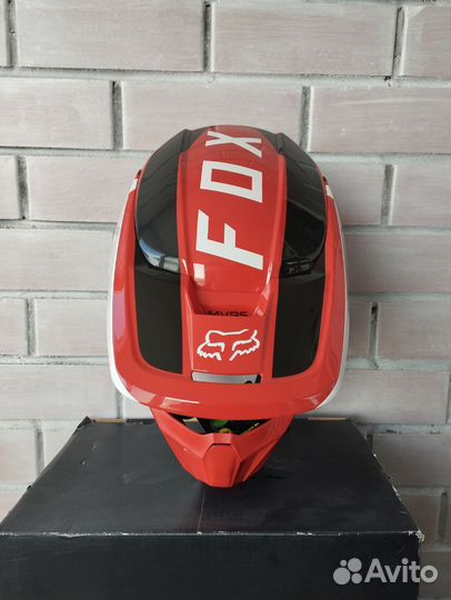 Шлем FOX V1 для мотокросса и эндуро