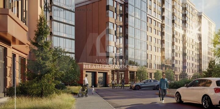 1-к. квартира, 37,4 м², 11/12 эт.