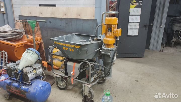 Ремонт штукатурных станций putzmeister и др