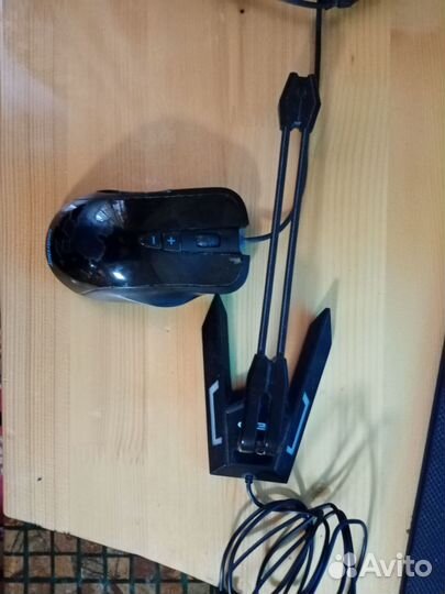 Игровая мышь и микрофон
