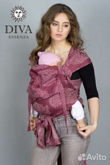 Май-слинг для новорожденных diva essenza