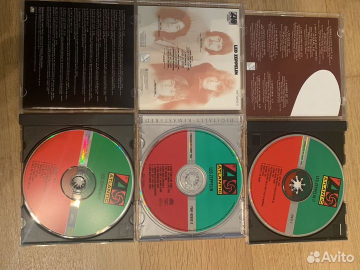 Cd диски led zeppelin
