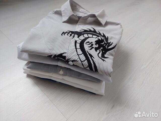 Рубашки школьные для мальчика, 146-152см