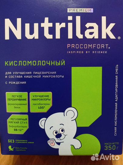 Кисломолочная смесь Nytrilak premium