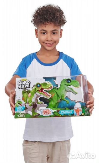 Интерактивный динозавр новый