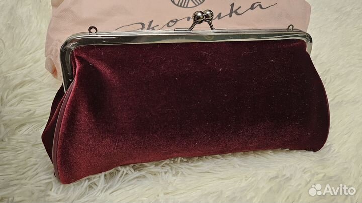 Бархатный клатч Ekonika