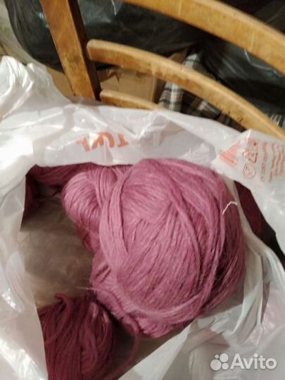 Пряжа и ровница-пряжа для вязания. Шерсть