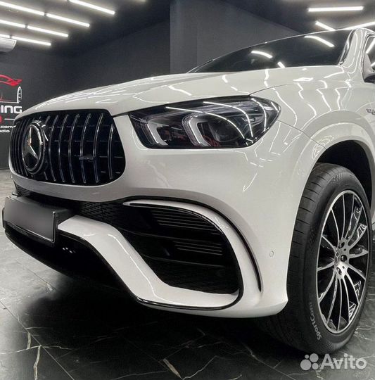 Передний бампер Mercedes GLE Coupe C167 стиль GLE