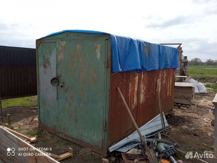 Металлический гараж