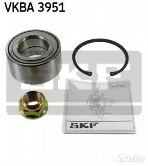 SKF vkba3951 Комплект подшипника ступицы колеса