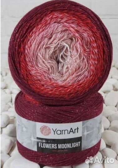 Пряжа для вязания хлопок с акрилом