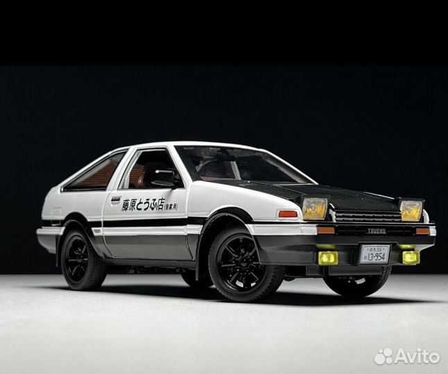 Коллекционная машинка Toyota ае 86