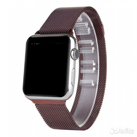 Миланский браслет 38/40/41 Apple Watch тёмно-брон