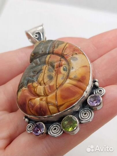 Кулон Спираль времени