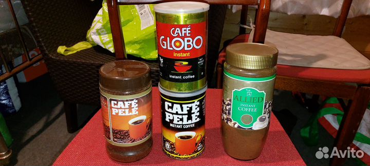 Винтажные Банки с кофе начала 90-х