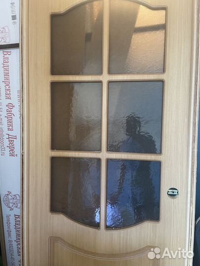 Двери межкомнатные с коробкой от застройщика