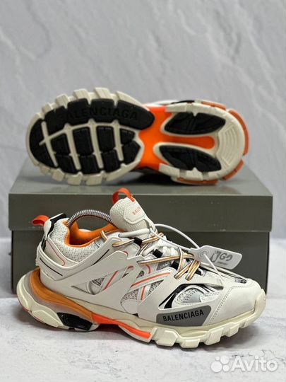 Balenciaga Track White Orange