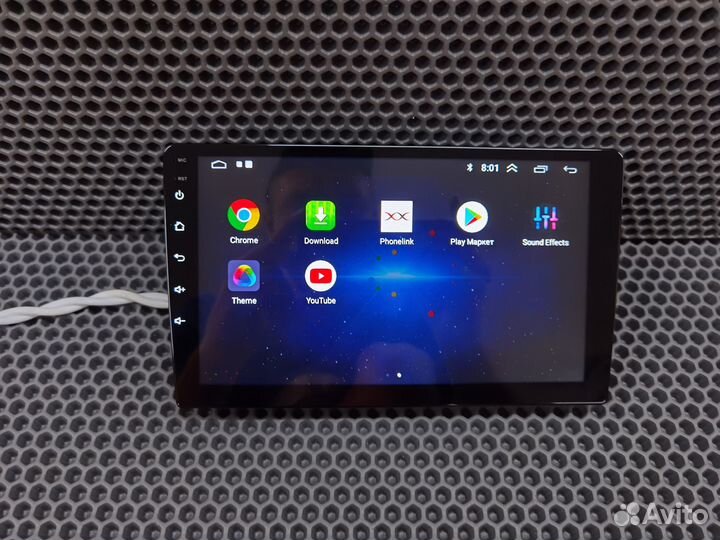 Магнитола Android 9 дюймов IPS экран новая