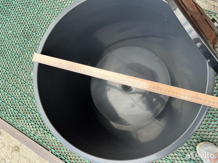 Бак пластиковый для мусора 75л