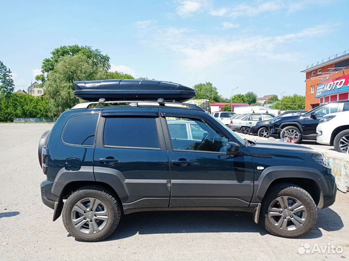 Автобокс багажник на Ниву 385л