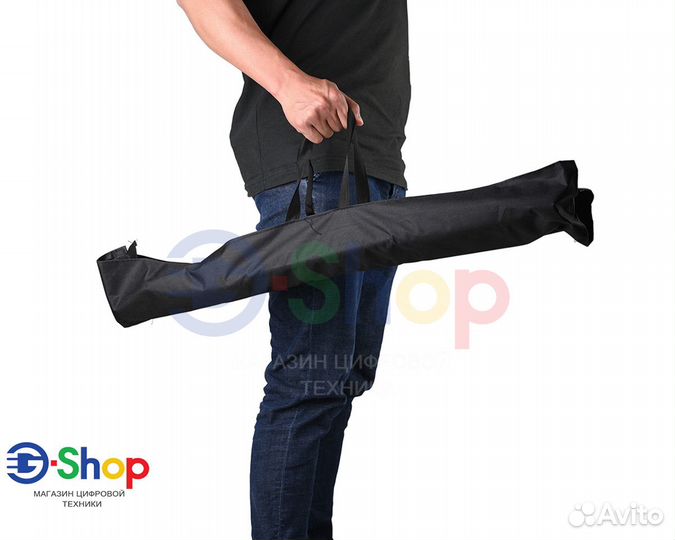 Комплект перекладина для фона 2м и 2 стойки 2м