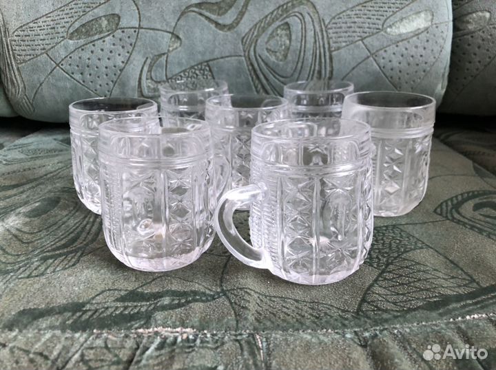 Кружка хрустальная