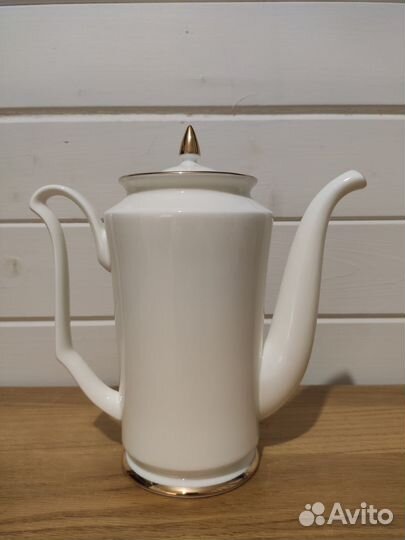 Кофейник и сливочник ифз золотая лента