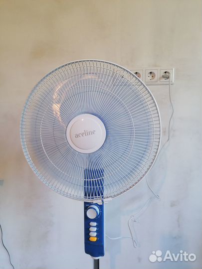 Вентилятор напольный Aceline SFJ-1655T белый