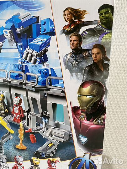 Lego лаборатория железного человека