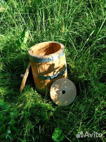 Кадка дубовая 12 л