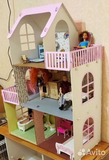 Домик кукольный для Барби