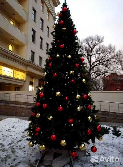 Сосна уличная искусственная 4 метра