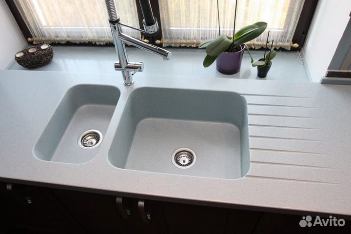 Столешница искусственный камень акрил l-7481