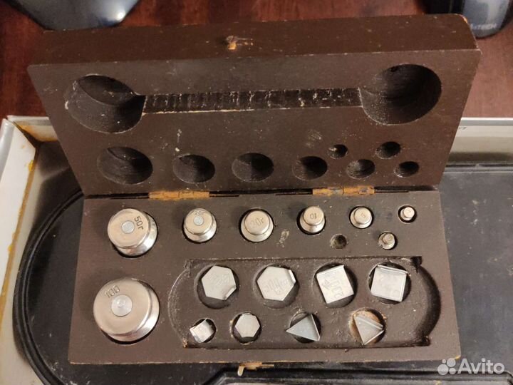 Весы школьные СССР с гирьками