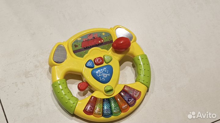 Свинка Пеппа (Peppa Pig) Музыкальный руль Пеппы